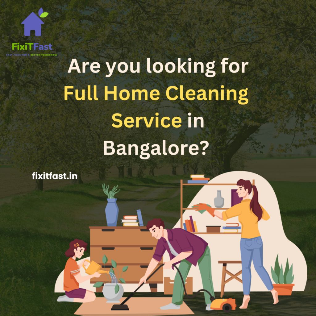 full home cleaning