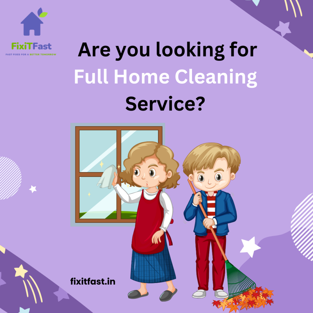 full home cleaning